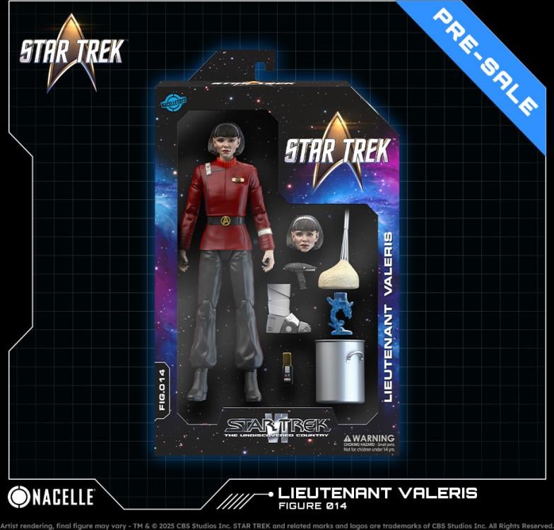 Star Trek VI: The Undiscovered Country Lieutenant Valeris 1/10 Scale Action Figure Gallery Image 5