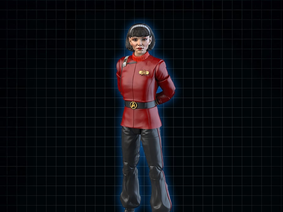 Star Trek VI: The Undiscovered Country Lieutenant Valeris 1/10 Scale Action Figure Gallery Image 1