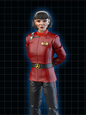 Star Trek VI: The Undiscovered Country Lieutenant Valeris 1/10 Scale Action Figure Gallery Image 2