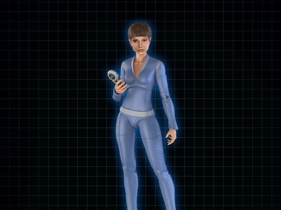Star Trek: Enterprise T'Pol (Delphic Expanse Edition) 1/10 Scale Action Figure Gallery Image 1