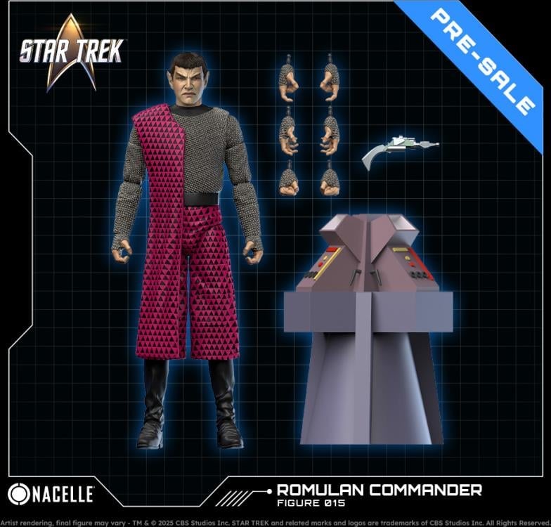 Star Trek: The Original Series Romulan Commander 1/10 Scale Action Figure Gallery Image 4