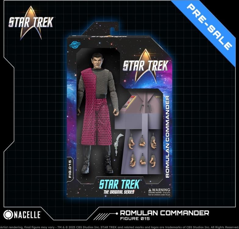 Star Trek: The Original Series Romulan Commander 1/10 Scale Action Figure Gallery Image 5