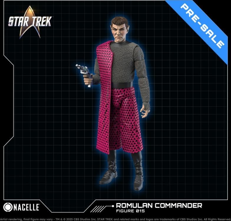Star Trek: The Original Series Romulan Commander 1/10 Scale Action Figure Gallery Image 3