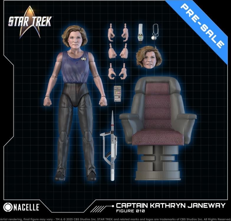 Star Trek: Voyager Captain Kathryn Janeway 1/10 Scale Action Figure Gallery Image 4