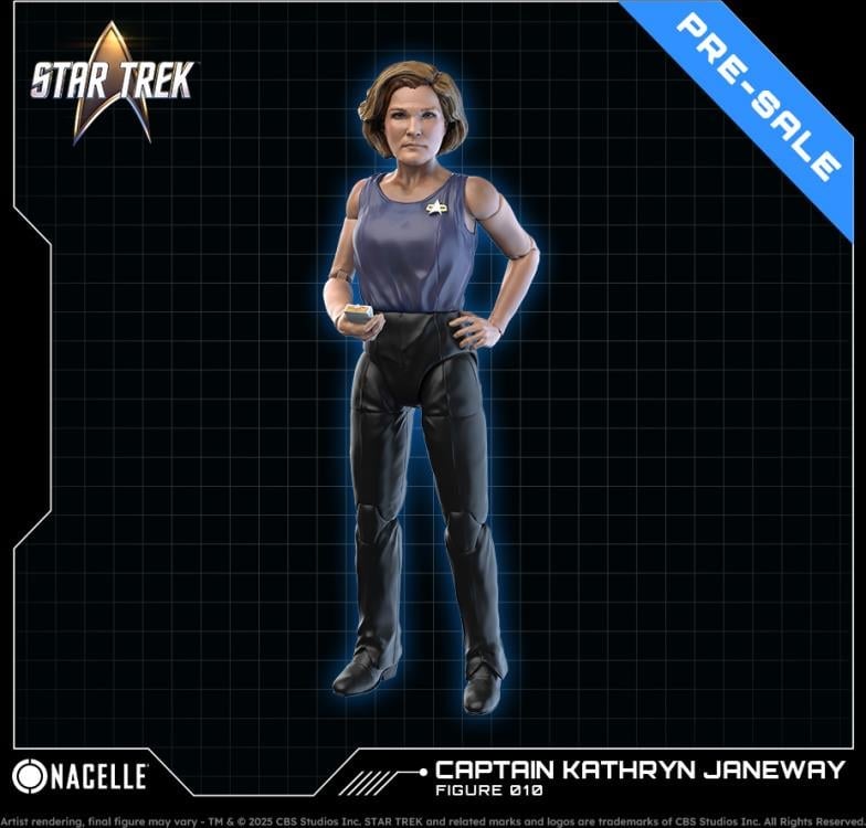 Star Trek: Voyager Captain Kathryn Janeway 1/10 Scale Action Figure Gallery Image 3
