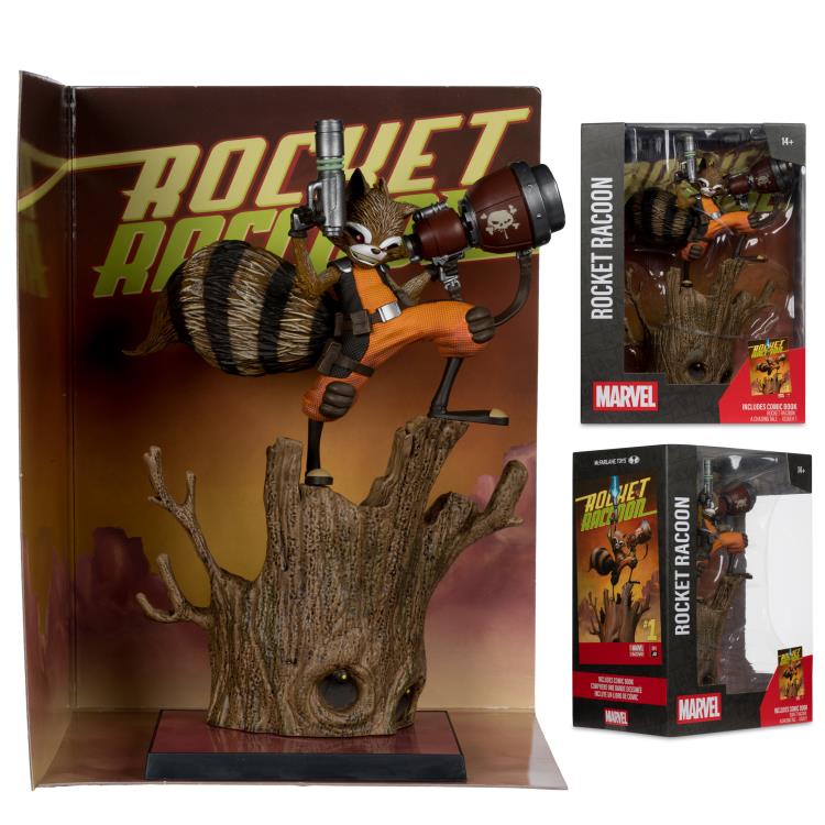 Marvel Comics Rocket Raccoon (Rocket Raccoon: A Chasing Tale #1) 1/6 Scale Figure Gallery Image 8
