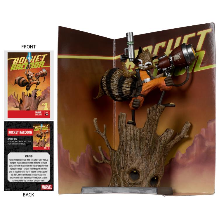 Marvel Comics Rocket Raccoon (Rocket Raccoon: A Chasing Tale #1) 1/6 Scale Figure Gallery Image 6