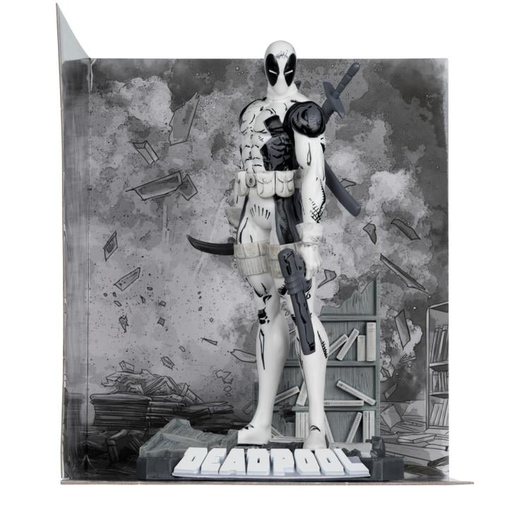 Marvel Comics Gold Label Deadpool (Line Art Ver.) (The New Mutants #98) 1/10 Scale Figure Gallery Image 3
