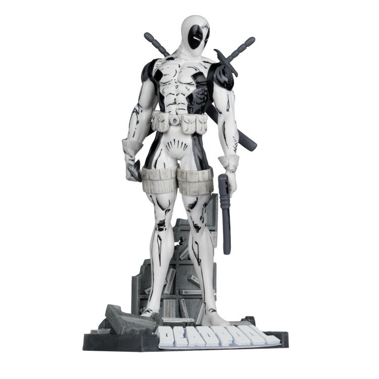 Marvel Comics Gold Label Deadpool (Line Art Ver.) (The New Mutants #98) 1/10 Scale Figure Gallery Image 8