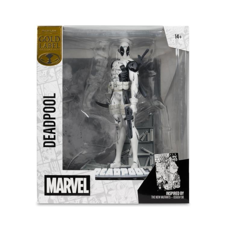 Marvel Comics Gold Label Deadpool (Line Art Ver.) (The New Mutants #98) 1/10 Scale Figure Gallery Image 10