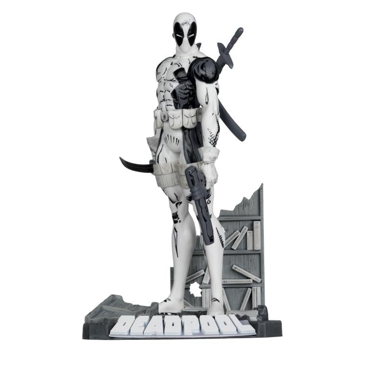 Marvel Comics Gold Label Deadpool (Line Art Ver.) (The New Mutants #98) 1/10 Scale Figure Gallery Image 7