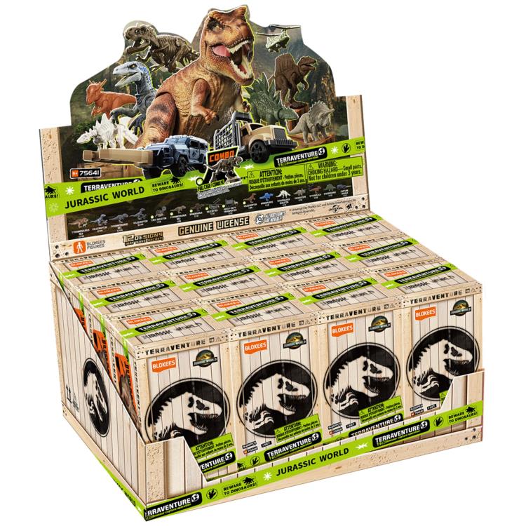 wyse・LAID・JURASSIC■EARLIEST MEMORIES Jurassic World Terraventure Wave 1 Dinosaur Capture Operation Box