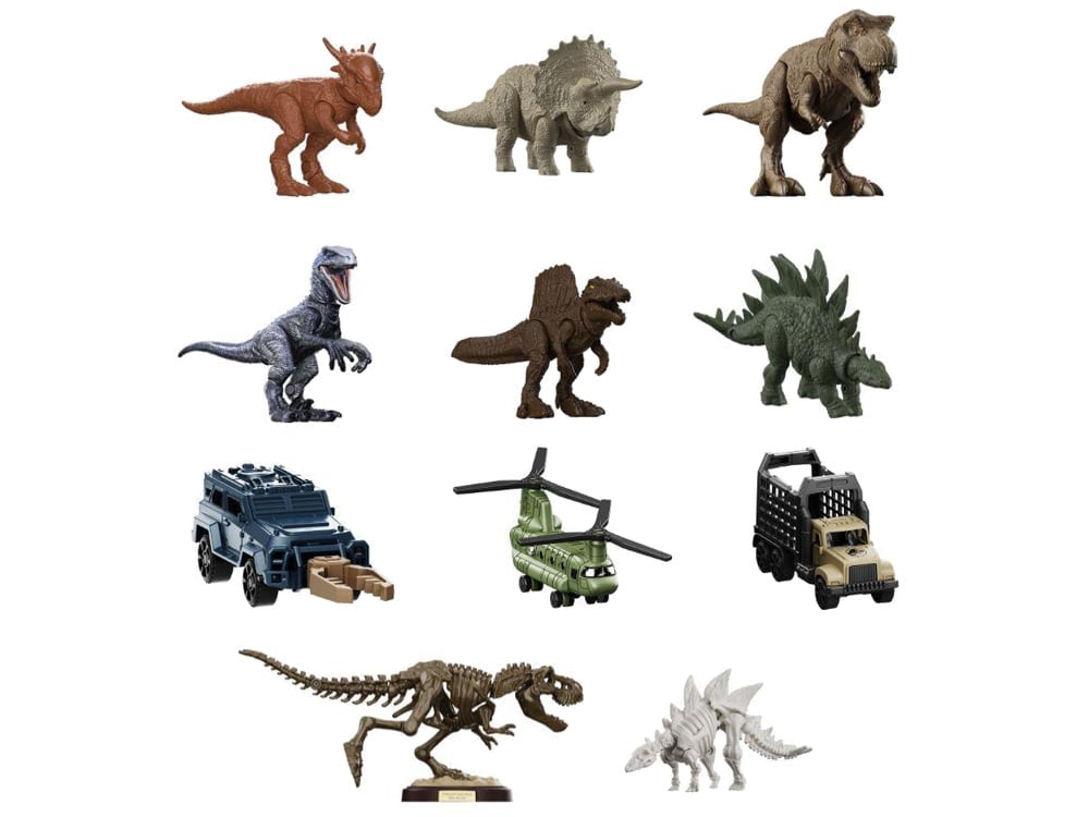 wyse・LAID・JURASSIC■EARLIEST MEMORIES Jurassic World Terraventure Wave 1 Dinosaur Capture Operation Box