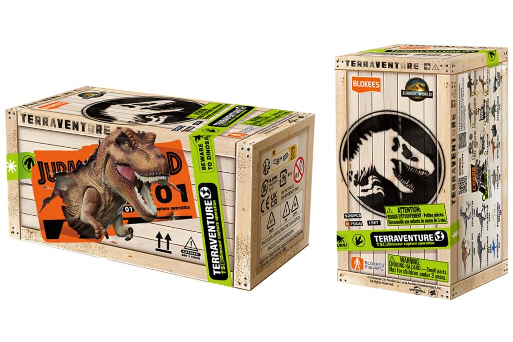 Jurassic World Terraventure Wave 1 Dinosaur Capture Operation Box of 12 Random Model Kits Gallery Image 13