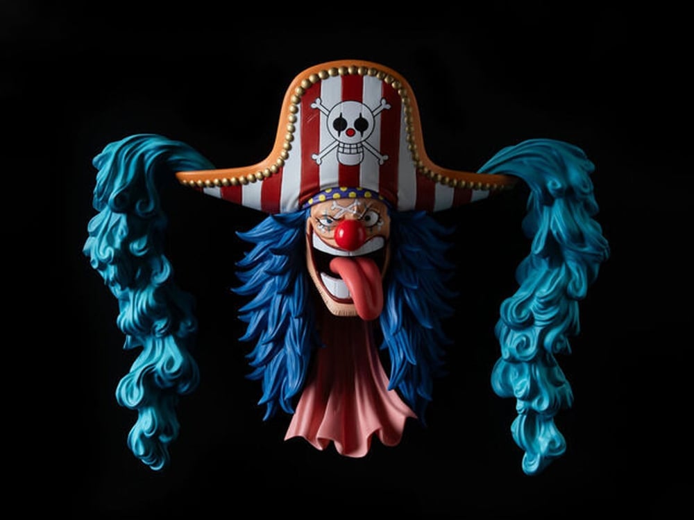 One Piece FigLife! Zoukeiou Buggy the Clown Exclusive Magnet Figure