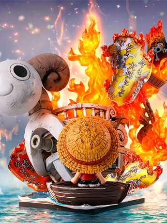 One Piece Niformation Creation Going Merry (Voyage Trail Ver.) Exclusive Figure Gallery Image 2