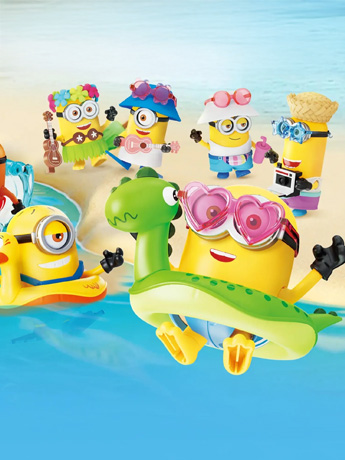 Minions Mokoo Wave 2 Summer Bello Random Model Kit