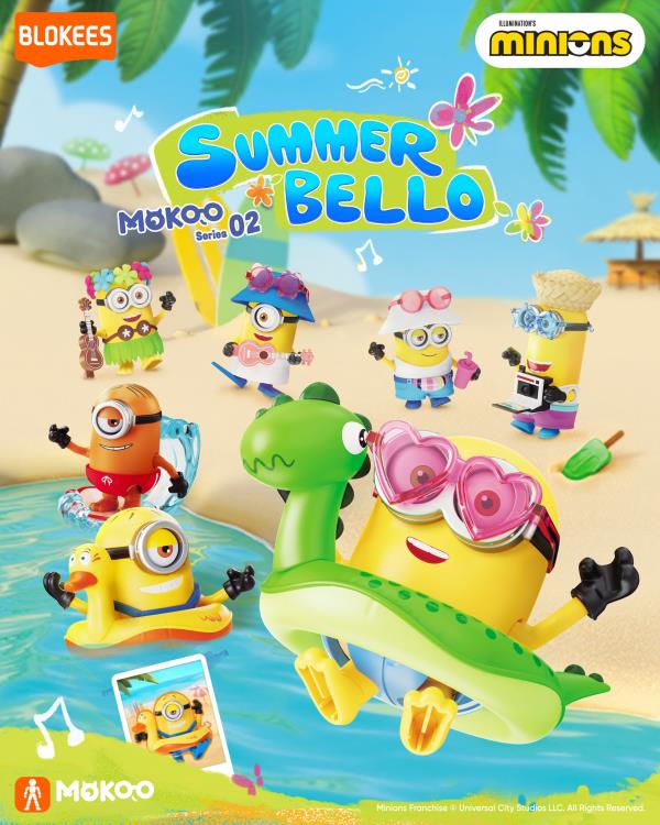 Minions Mokoo Wave 2 Summer Bello Random Model Kit