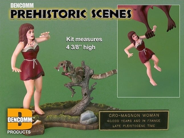 Prehistoric Scenes Cro-Magnon Woman 1/13 Scale Model Kit