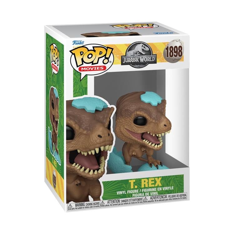Jurassic World Pop! Movies #1898 T. Rex (Blue Egg) Gallery Image 4