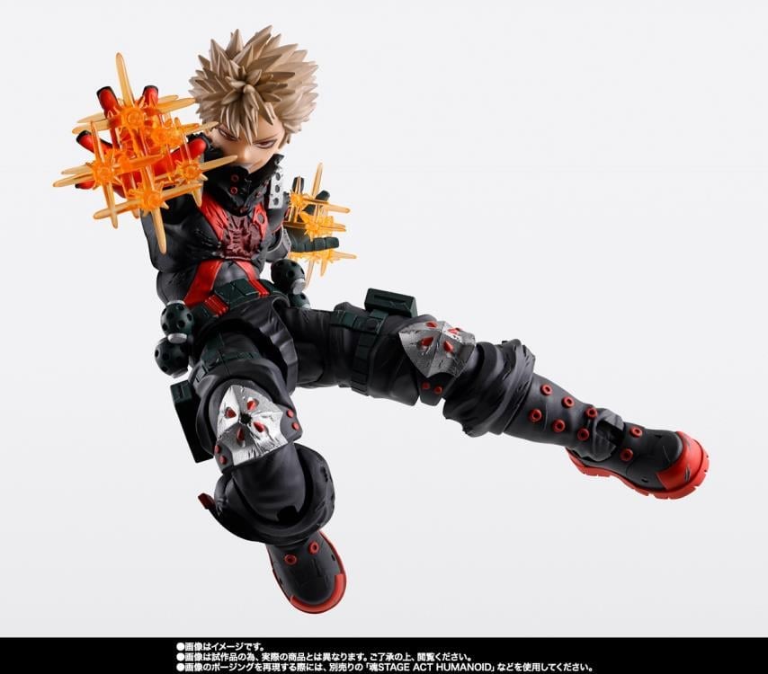 My Hero Academia S.H.Figuarts Katsuki Bakugo (The Beginning) Action Figure Gallery Image 6
