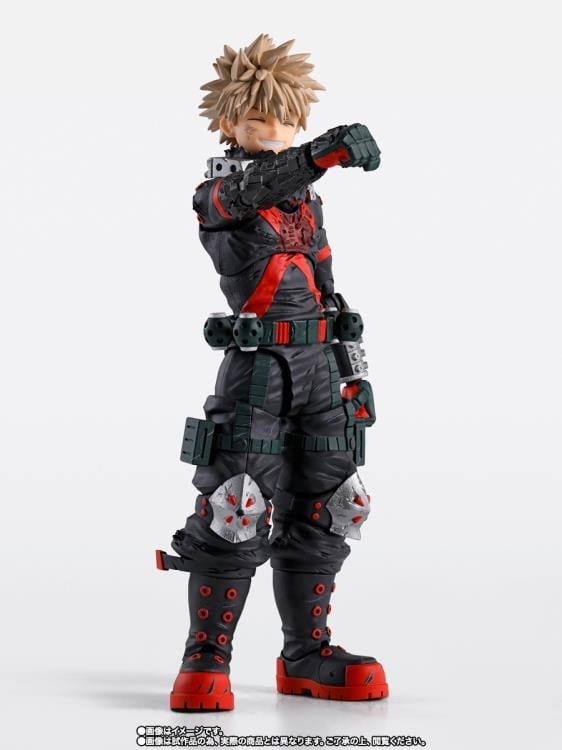 My Hero Academia S.H.Figuarts Katsuki Bakugo (The Beginning) Action Figure Gallery Image 5