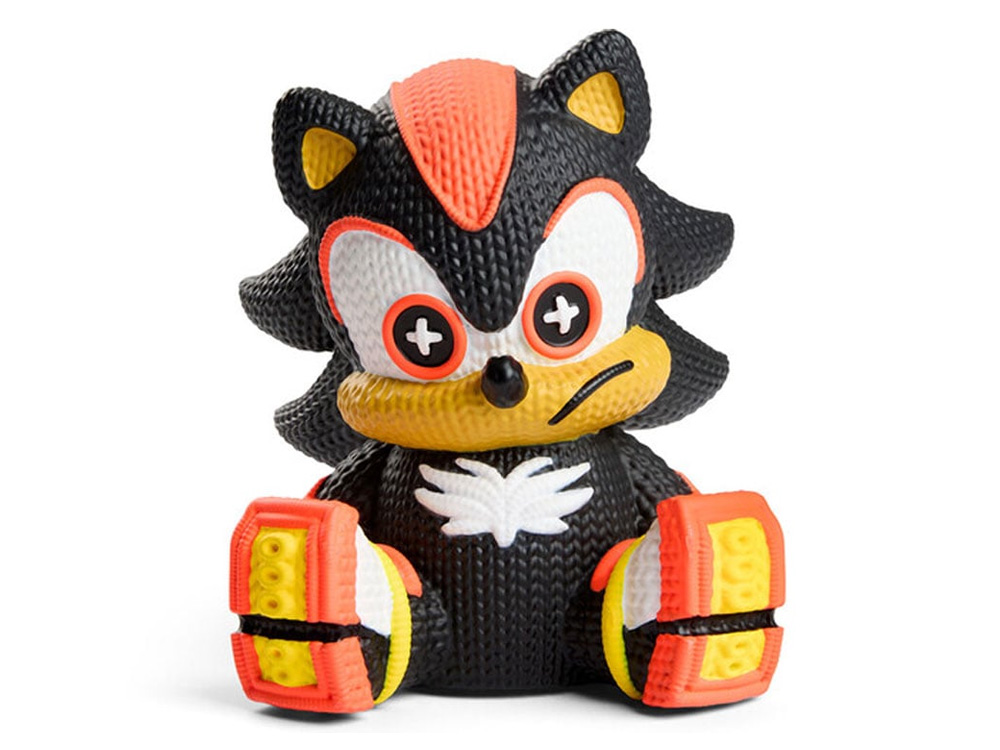 Sonic the Hedgehog Handmade by Robots #292 Shadow (Blacklight) Figure Gallery Image 1