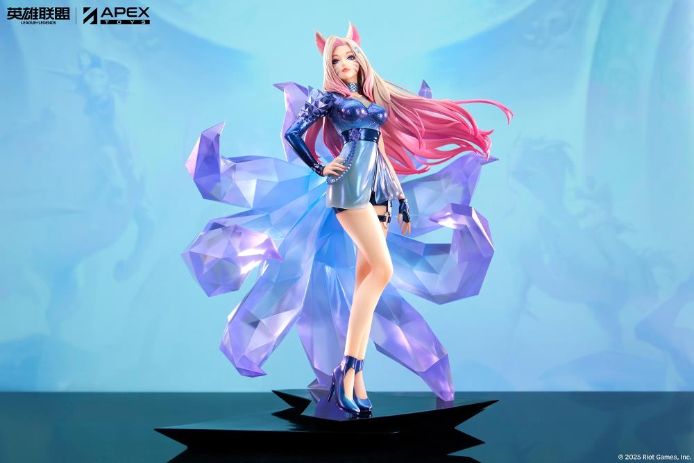League of Legends K/DA Ahri 1/7 フィギュア League of Legends K/DA All Out Ahri 1/7 Scale Figure (With Bonus)