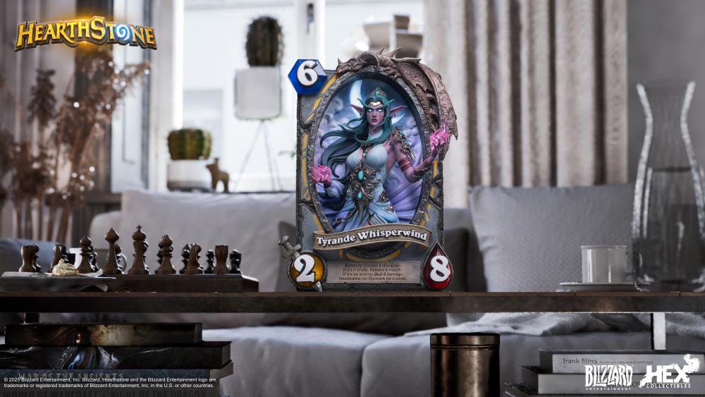 Hearthstone Tyrande Whisperwind Card Art Limited Edition Statue Gallery Image 19