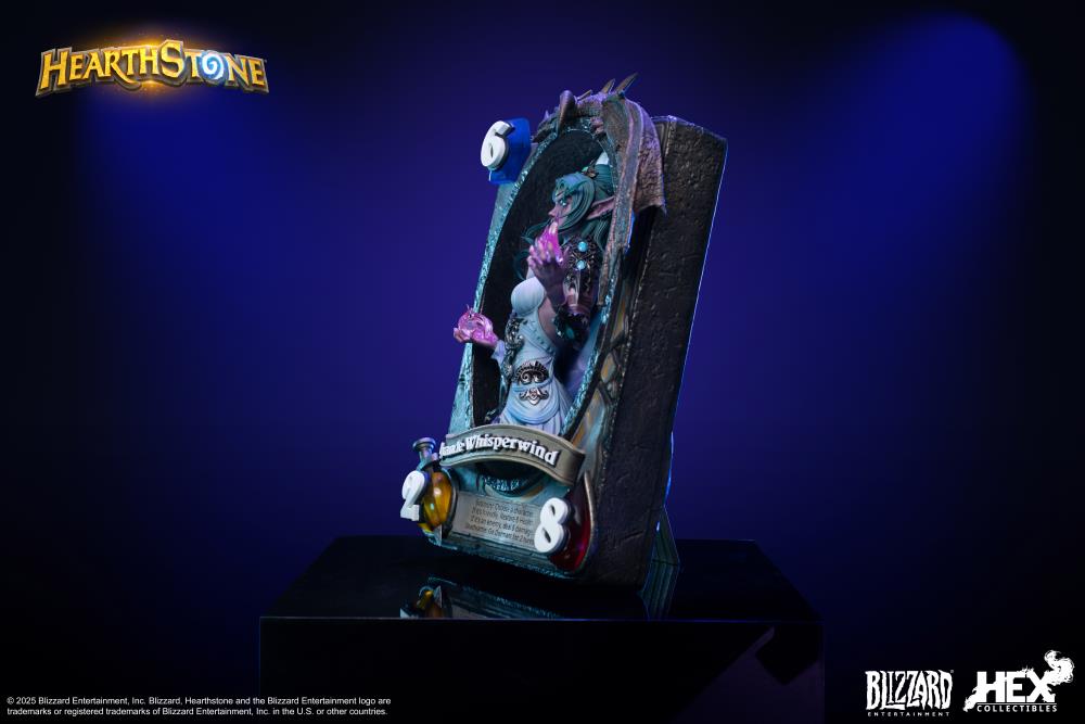 Hearthstone Tyrande Whisperwind Card Art Limited Edition Statue