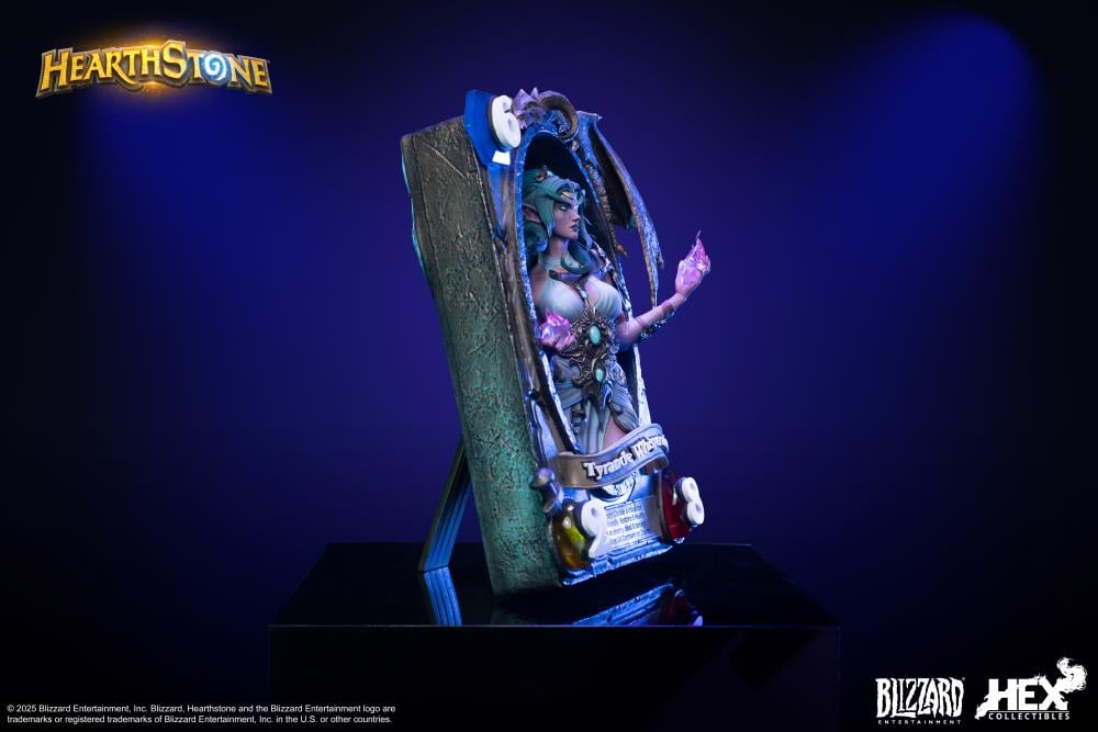 Hearthstone Tyrande Whisperwind Card Art Limited Edition Statue Gallery Image 26