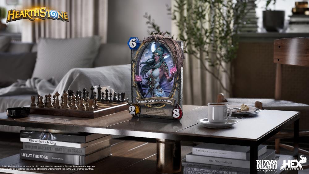 Hearthstone Tyrande Whisperwind Card Art Limited Edition Statue Gallery Image 17