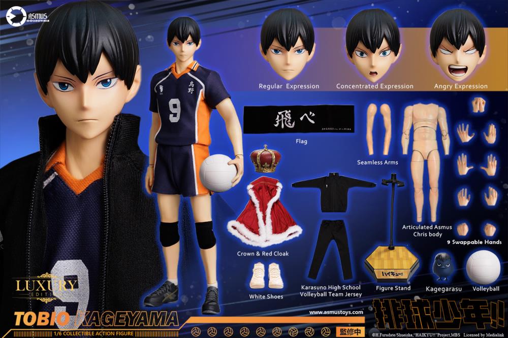 Haikyuu!! Tobio Kageyama (Luxury Edition) 1/6 Scale Action Figure (With Bonus) Gallery Image 20