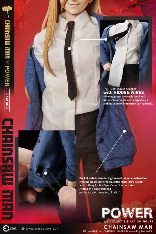 Chainsaw Man Power 1/6 Scale Action Figure Gallery Image 11