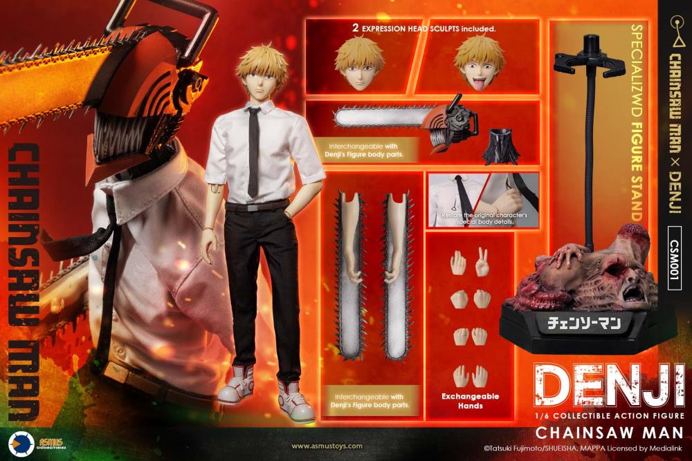 Chainsaw Man Denji (Standard Edition) 1/6 Scale Action Figure