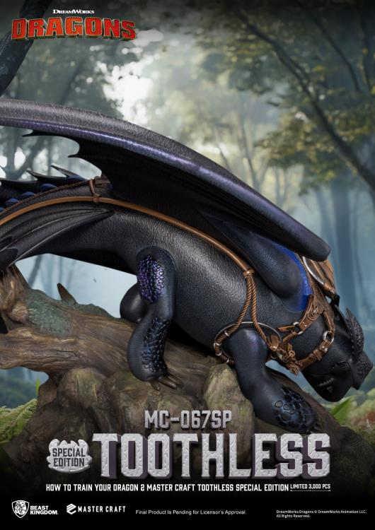How To Train Your Dragon 2 MC-067SP Toothless Limited Edition Statue