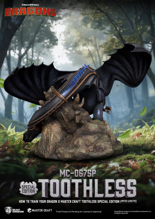 How To Train Your Dragon 2 MC-067SP Toothless Limited Edition Statue How To Train Your Dragon 2 MC-067SP Toothless Limited Edition Statue