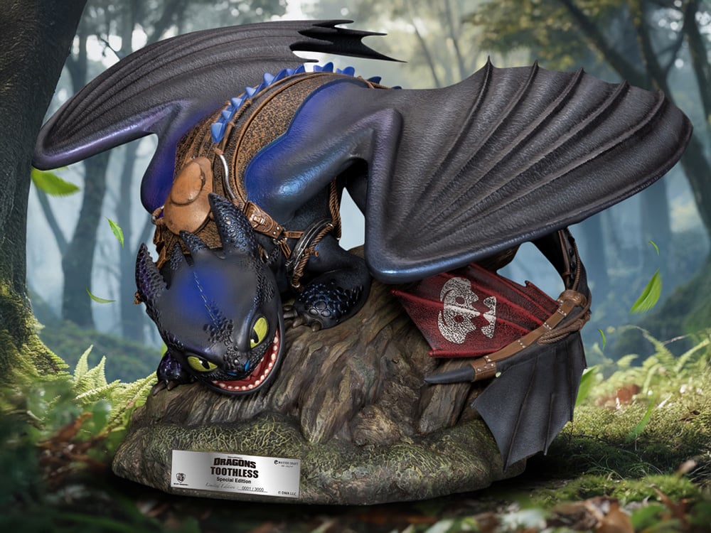 How To Train Your Dragon 2 MC-067SP Toothless Limited Edition Statue