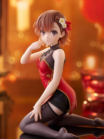 A Certain Scientific Railgun Desktop Cute Mikoto Misaka (Chinese Dress Ver.) Figure Gallery Image 2