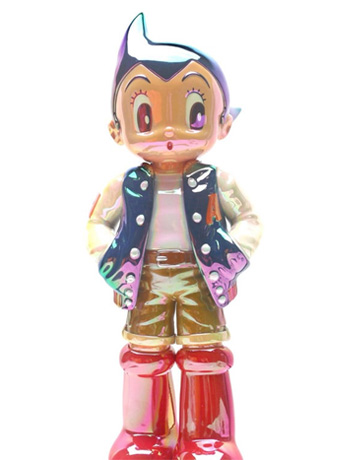 Astro Boy TZKH-020A Astro Boy (Baseball Jacket Chrome Color Ver. A) Figure Gallery Image 2