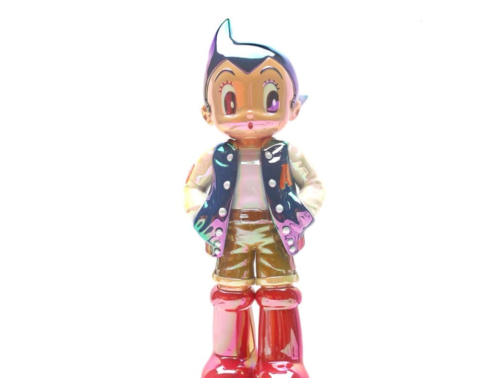 Astro Boy TZKH-020A Astro Boy (Baseball Jacket Chrome Color Ver. A) Figure Gallery Image 1