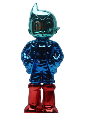 Astro Boy TZKH-020B Astro Boy (Baseball Jacket Chrome Color Ver. B) Figure Gallery Image 2