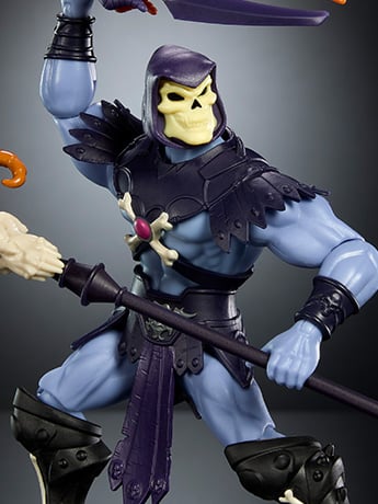 Masters of the Universe: Origins Skeletor (200X Cartoon Collection) Action Figure Gallery Image 2
