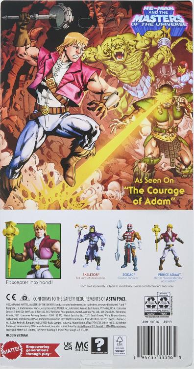 Masters of the Universe Masterverse Prince Adam review – Still a big kid