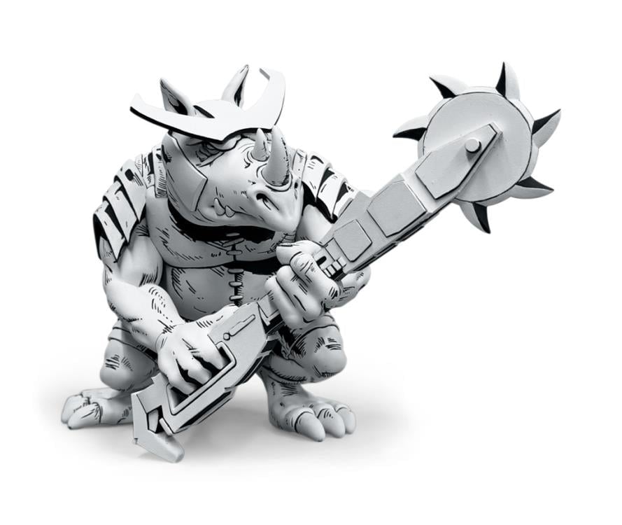Teenage Mutant Ninja Turtles TMNT Firsts Bebop & Rocksteady (Black & White Ver.) Limited Edition Figure Set Gallery Image 8