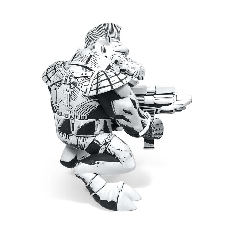 Teenage Mutant Ninja Turtles TMNT Firsts Bebop & Rocksteady (Black & White Ver.) Limited Edition Figure Set Gallery Image 6