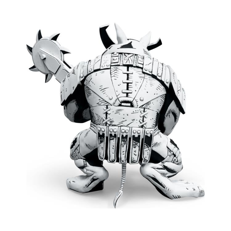 Teenage Mutant Ninja Turtles TMNT Firsts Bebop & Rocksteady (Black & White Ver.) Limited Edition Figure Set Gallery Image 10