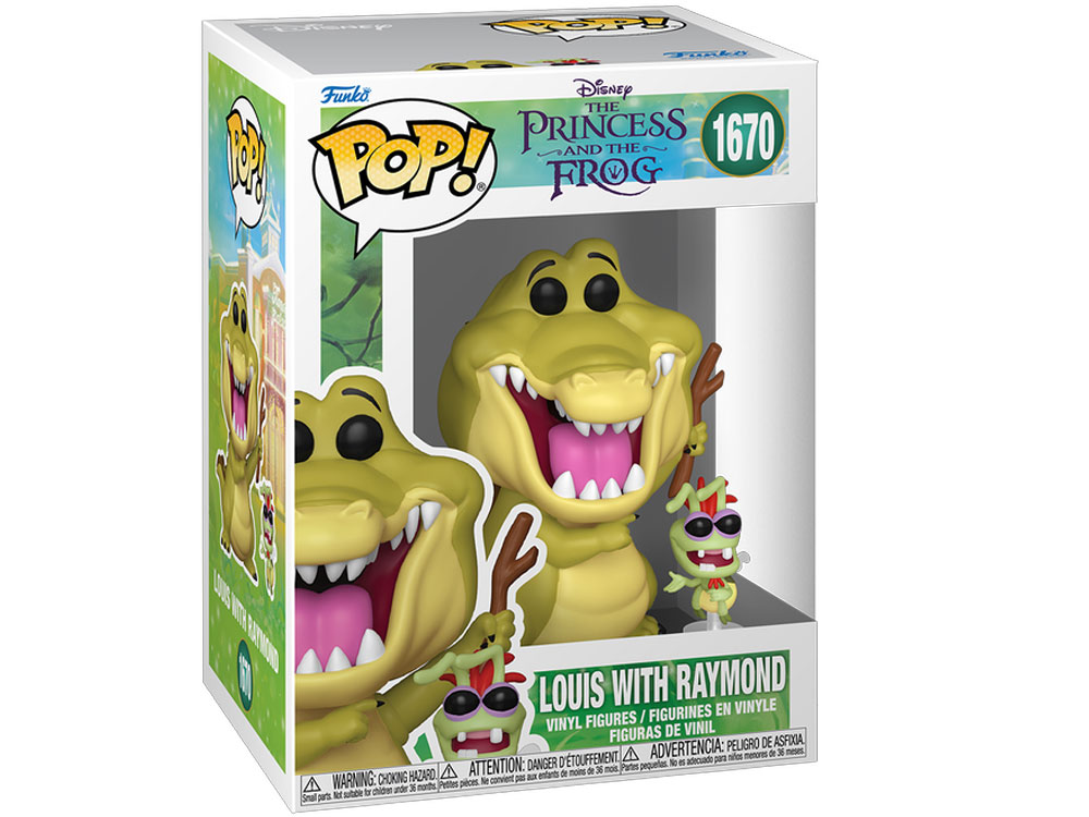 The Princess and the Frog Pop! & Buddy #1670 Louis with Raymond Gallery Image 4