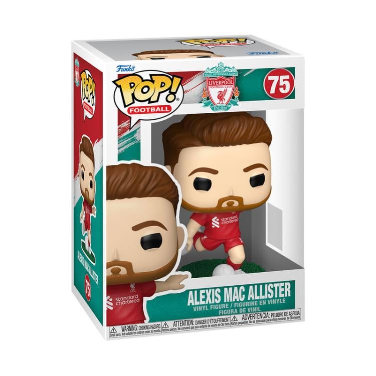 Liverpool F.C. Pop! Football #75 Alexis Mac Allister Gallery Image 4
