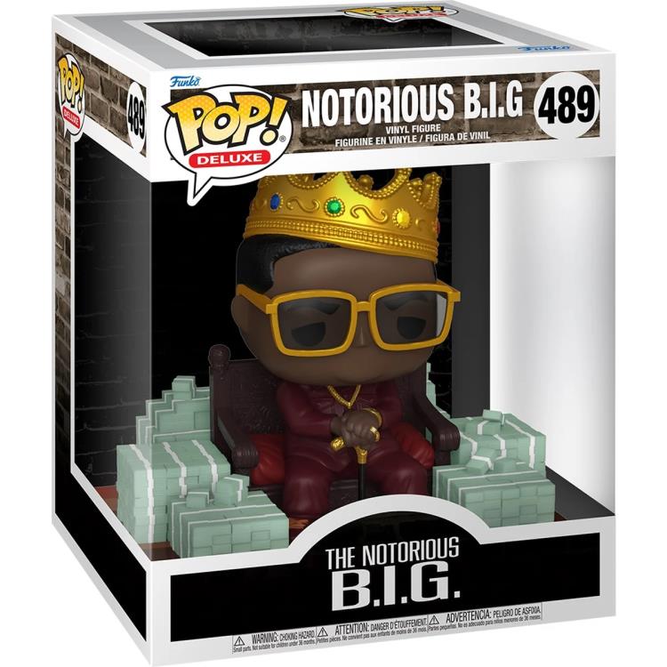 The Notorious B.I.G. US ORIGINAL おまけ付き Amazon.com: Funko Pop Rocks: Music - Notorious B.I.G. with Crown